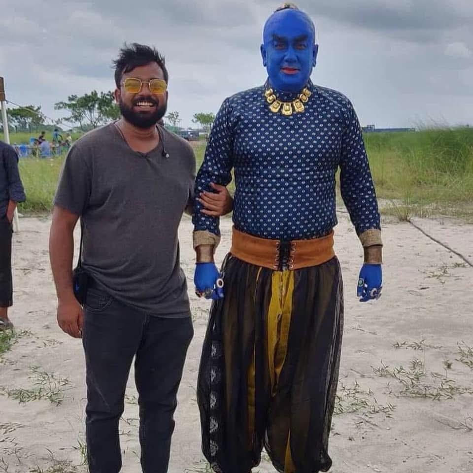 Tanvir Mahidy with costume design for screen